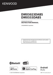 Kenwood DMX5023DABS Instruction Manual