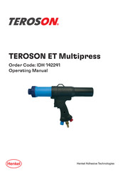 Henkel TEROSON ET Multipress Operating Manual
