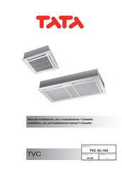 TATA Motors TVC 84 Installation, Use & Maintenance Manual