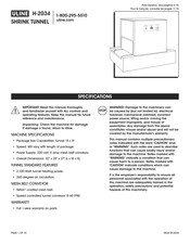 U-Line H-2034 Manual