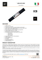 DALCNET LINE-4CC-DMX Device Manual