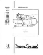 UnionSpecial 39500 CQA Adjusting Instructions