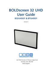Cambridge Research Systems BOLDscreen 32 UHD User Manual