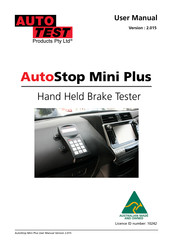 AutoTest AutoStop Mini Plus User Manual
