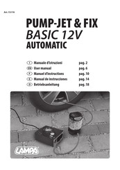 Lampa PUMP-JET & FIX BASIC 12V AUTOMATIC User Manual