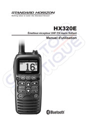 Standard Horizon HX320E Owner's Manual