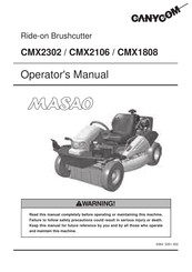 CanyCom Masao CMX1808 Operator's Manual
