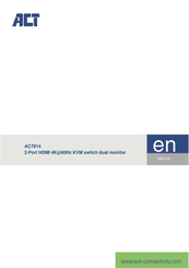 ACT AC7914 Manual