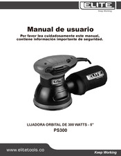 Elite PS300 User Manual