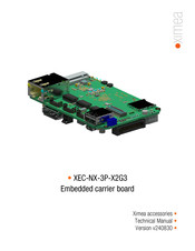 XIMEA XEC-NX-3P-X2G3 Technical Manual
