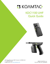 KoamTac KDC1100 UHF Quick Manual