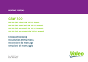 Valeo LGW 300 Installation Instructions Manual