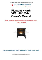 pleasant hearth VFS2-PH20DT-1 Owner's Manual