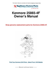 Kenmore ELITE 141.16678 Use And Care Manual