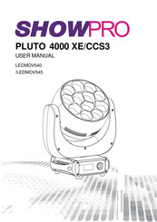 ShowPro PLUTO 4000 XE/CCS3 User Manual