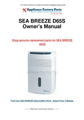 Sea Breeze DH45S User Manual