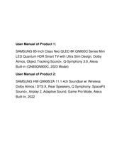 Samsung QN85QN800C User Manual