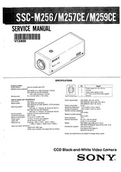 Sony SSC-M259CE Service Manual