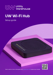 UTILITY WAREHOUSE Wi-Fi Hub Setup Manual