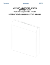 Wilhelmsen UNITOR 779250 Instruction And Operation Manual