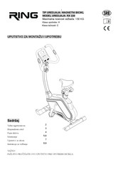 ring RX 220 Instructions For Assembly And Use