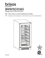 Zephyr brisas BWN15C01AG Use, Care And Installation Manual