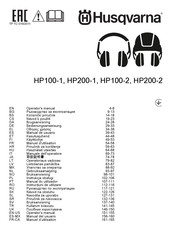 Husqvarna HP200-1 Operator's Manual