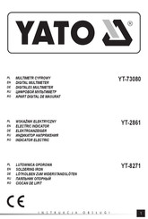 YATO YT-39009 Operating Manual