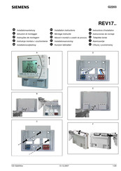 Siemens REV17 Series Installation Instructions Manual