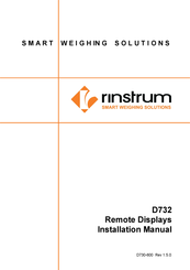Rinstrum D732 Installation Manual