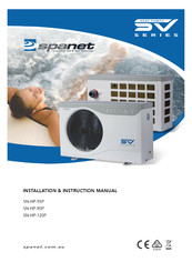 SpaNet SN-HP-90P Installation And Instruction Manual