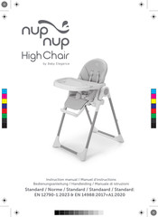 Baby Elegance nup nup 184474 Instruction Manual