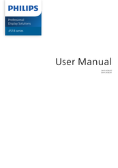 Philips 24HFL4518/97 User Manual