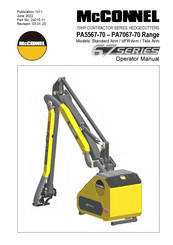 McConnel PA7067-70 Operator's Manual