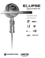 Ametek MAGNETROL ECLIPSE Enhanced 705 Installation And Operating Manual
