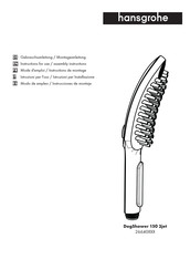 Hans Grohe DogShower 150 3jet 26640 Series Instructions For Use/Assembly Instructions