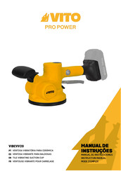 VITO PRO POWER VIBCVV20 Instruction Manual