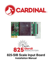 Cardinal 825-SIB Installation Manual