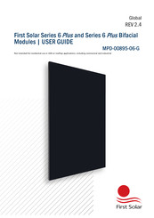 First Solar 6 Plus Series User Manual