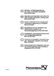 Pfannenberg DTS 6 01 Series Customer's Operating And Assembly Instructions