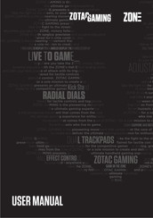 Zotac GAMING ZONE User Manual