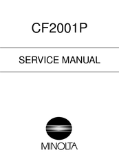 Minolta CF2001P Service Manual