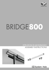Gruppo Pozzi System Holz BRIDGE800 Assembly Instructions Manual