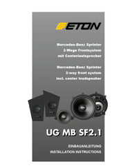 Eton UG MB 65 SPC Installation Instructions Manual