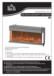 HOMCOM FRO2718-60 Instruction Manual