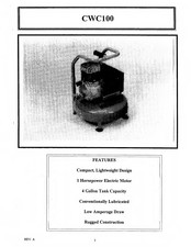 Bostitch CWC100 Quick Start Manual