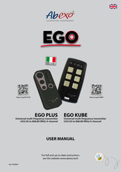 Abexo EGO PLUS User Manual