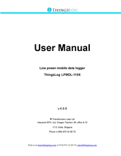 ThingsLog LPMDL-110X User Manual