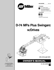 Miller D-74 Boom w/Drives Owner's Manual