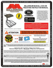 Millenium M-025-SL Instruction Manual